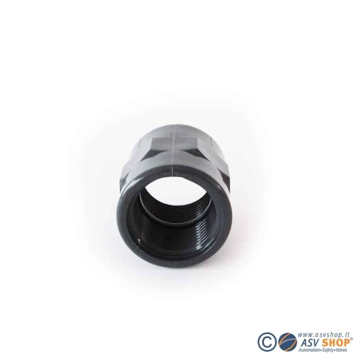 Manicotto ridotto filettato femmina in PVC-U - immagine 2