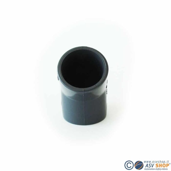 Gomito raggio 45° in PVC-U - immagine 3