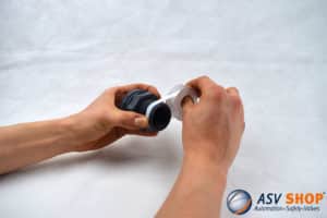 raccordo pvc applicazione nastro teflonato utilizzare il nastro in PTFE sui raccordi in PVC