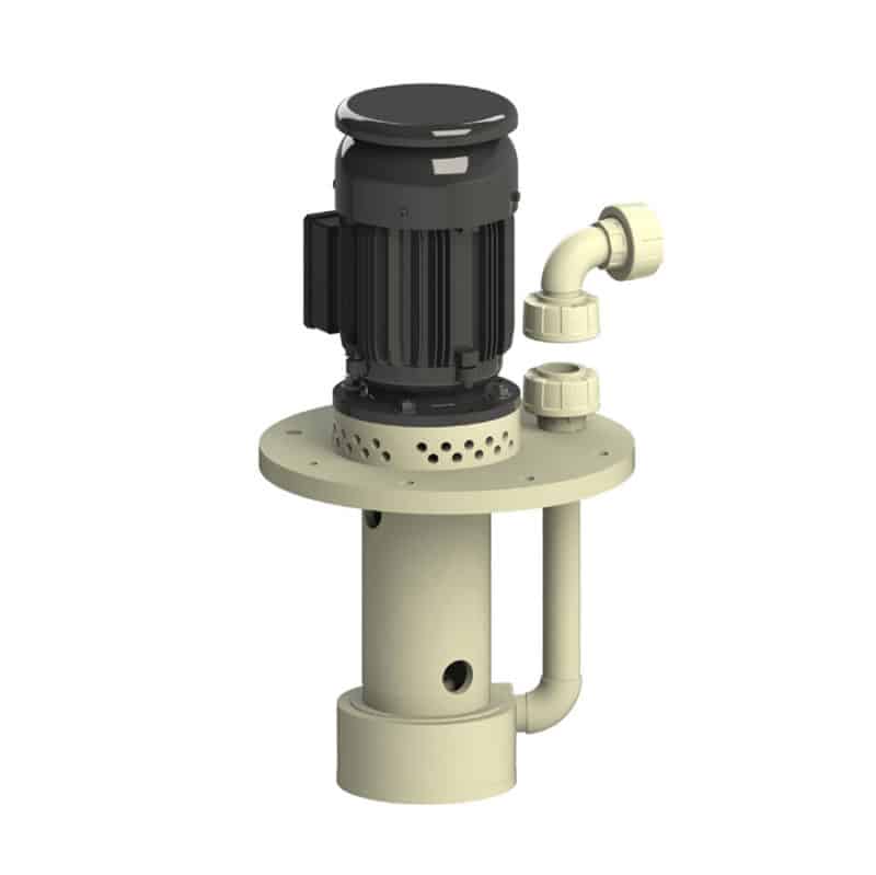 pompa ETLB-S Pompa verticale in PP e PVDF per scrubber
