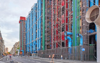 Center Pompidou tubi colorati