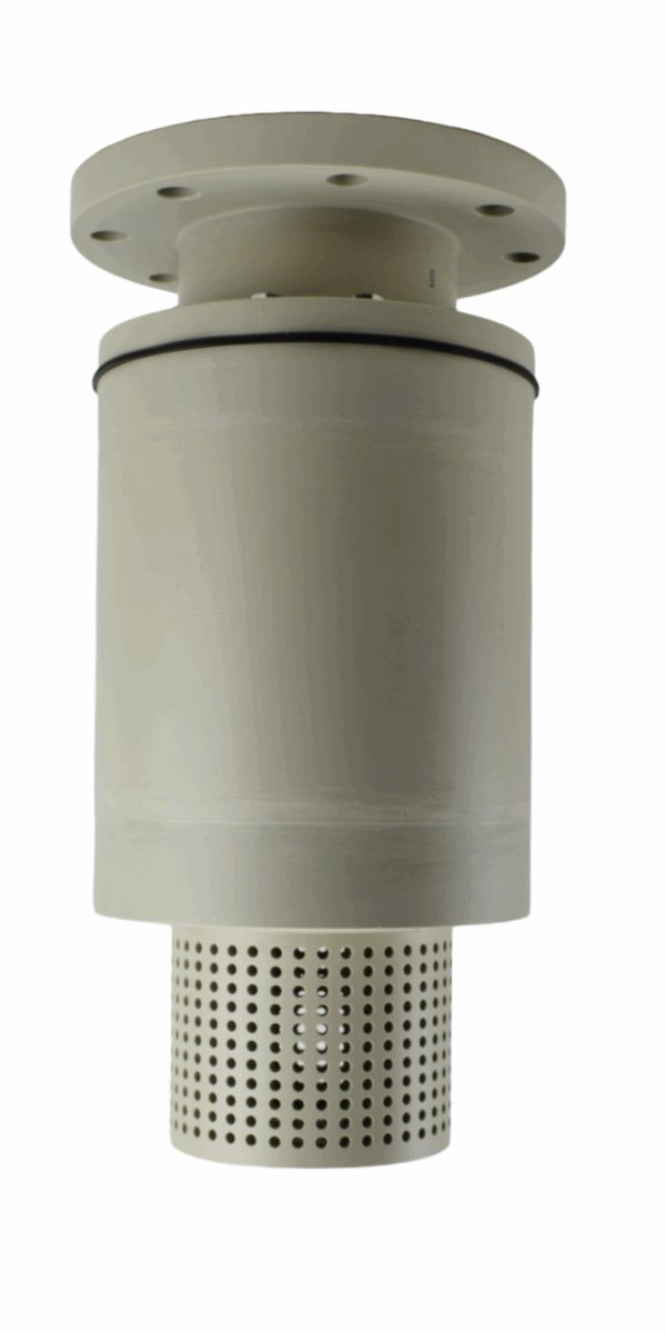 valvola_fondo_aspirazione_PP valvola di fondo con filtro aspirazione