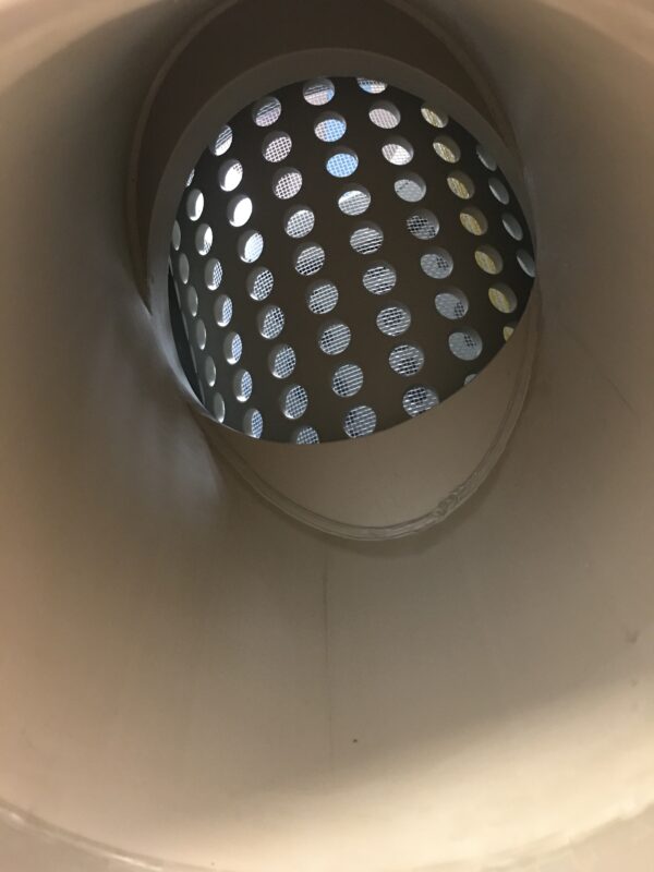 retina_cestello_filtro interno di un filtro ad Y DN 250 - Retina in plastica